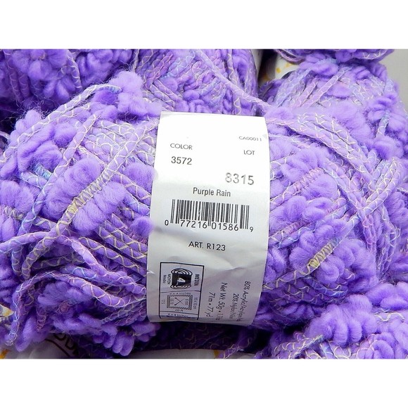 Moda Dea Lazy Daisy Purple Rain 1.76 oz 77 yd Each Made in Italy Lot of 15 - Picture 5 of 7